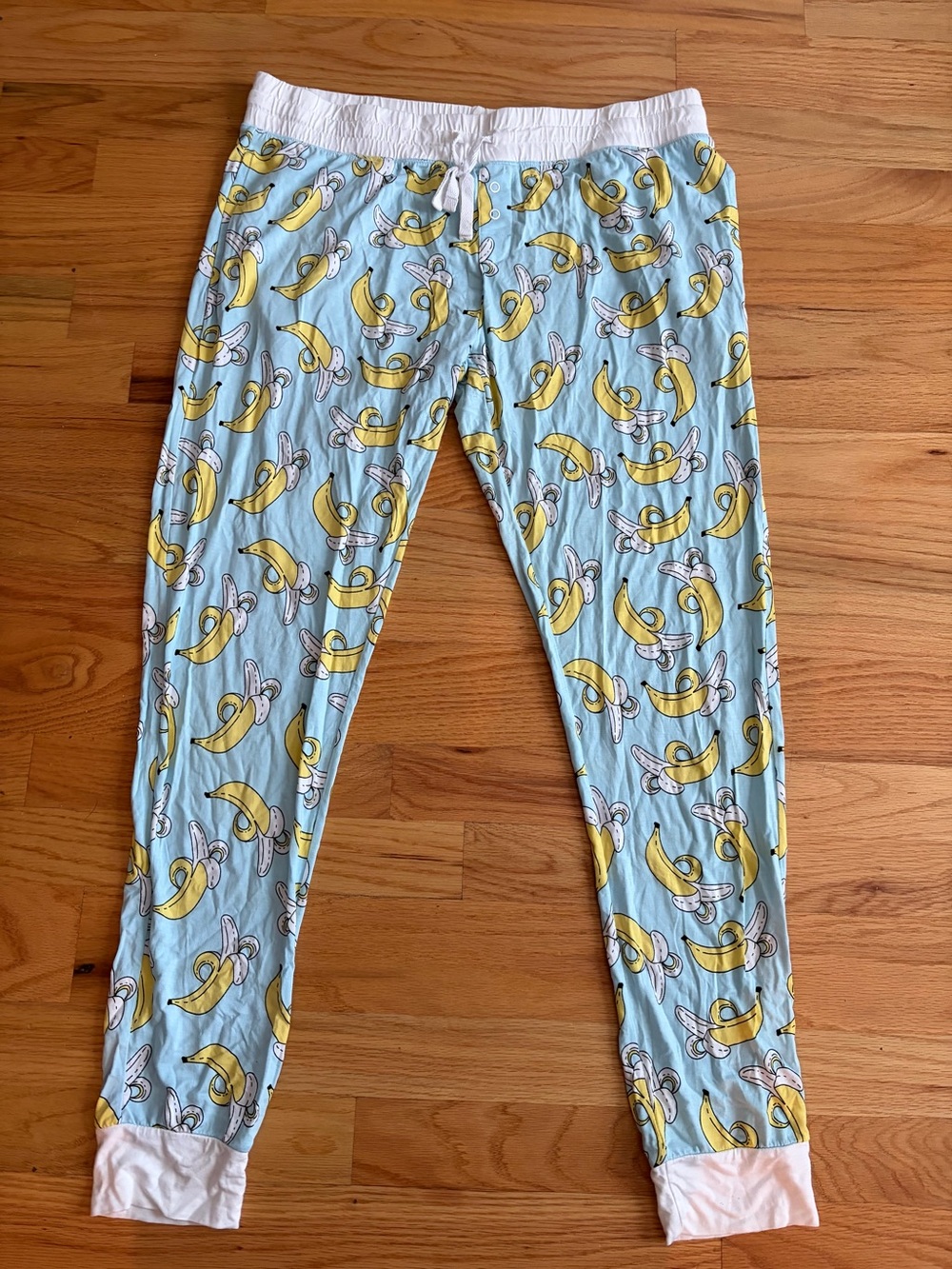 Little Sleepies Blue Banana Print Pajama Pants
